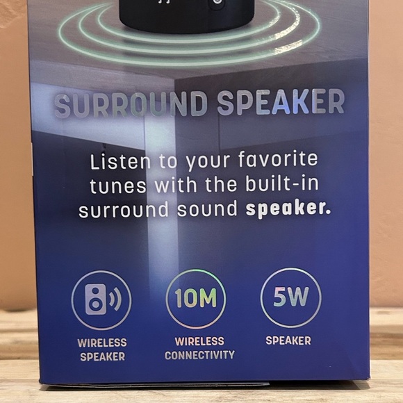 Under the Sea Wireless Speaker & LED Lamp from Wonderlit Beyond Lighting. NWTS. - Picture 14 of 15